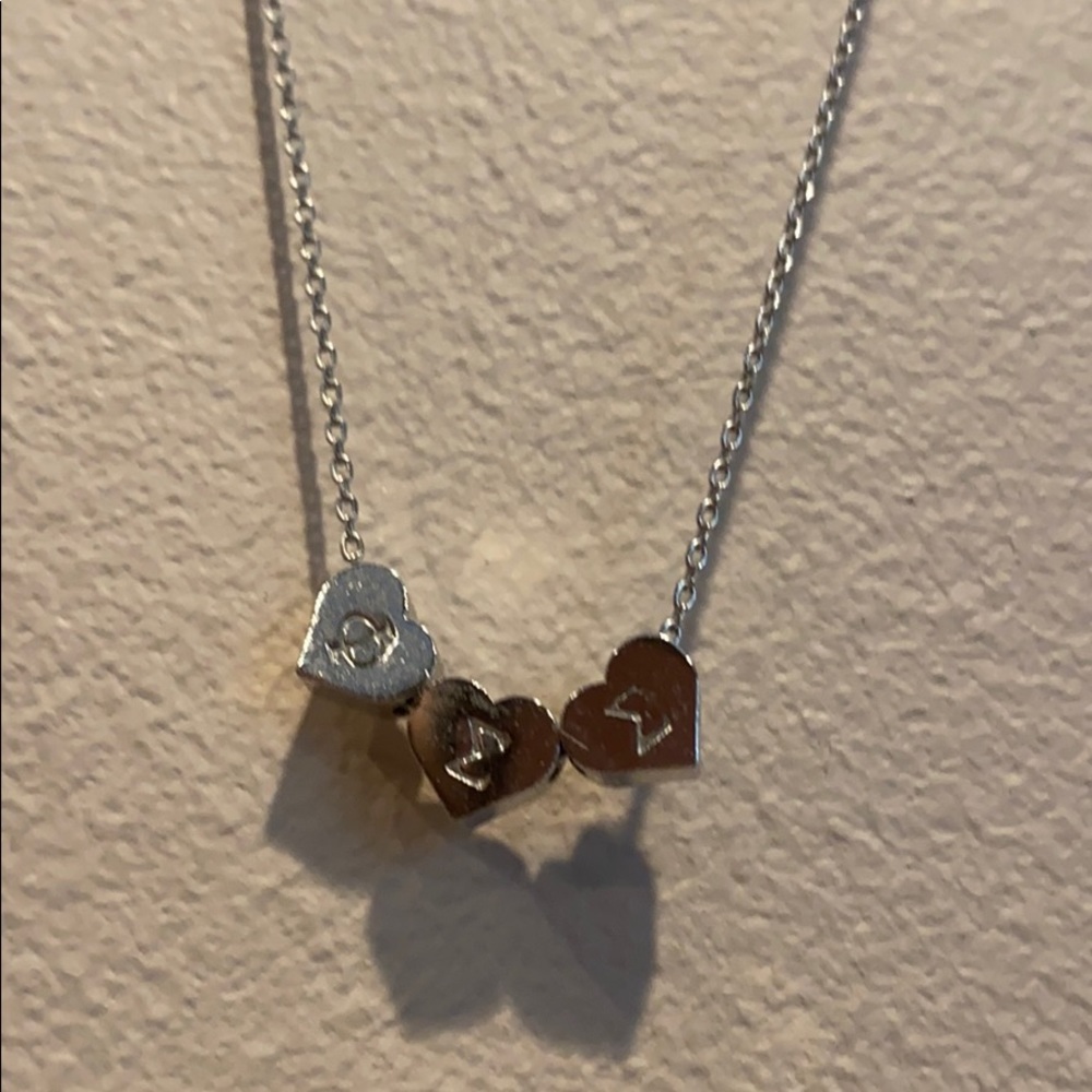 PHI SIGMA SIGMA HEART NECKLACE